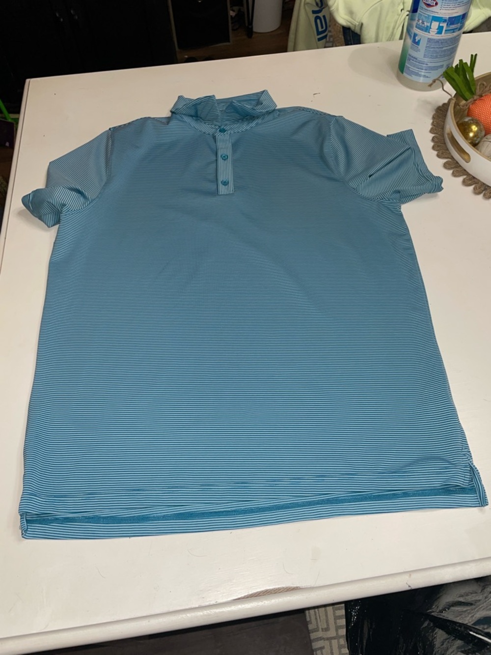 Graham Luxe striped polo size XL